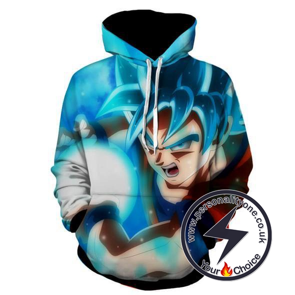 Dragon Ball Z - Goku Kamehameha 3D - Hoodies